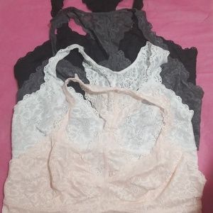 Racer-back Bras (qty 4)